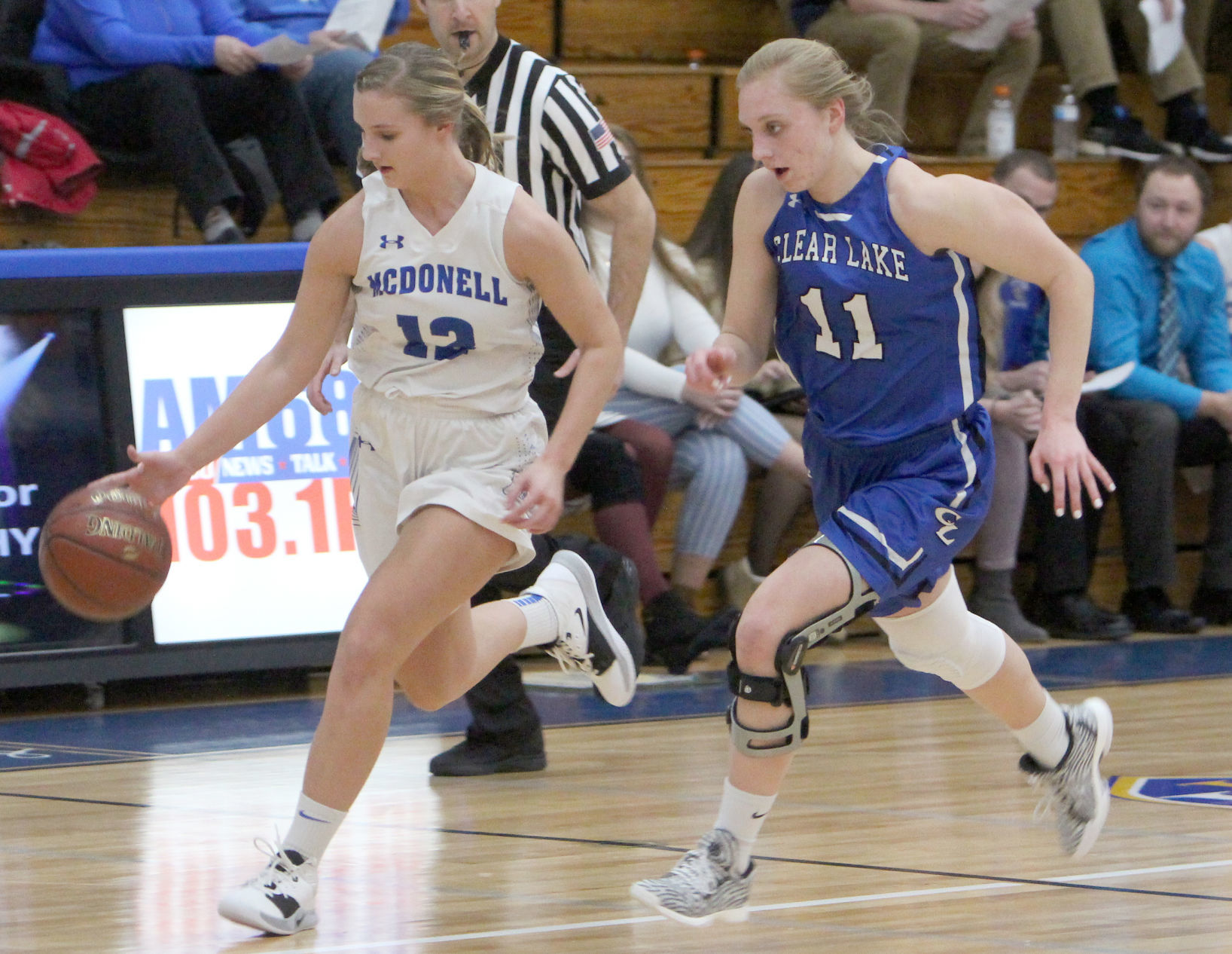 Clear Lake at McDonell girls basketball 12-9-19